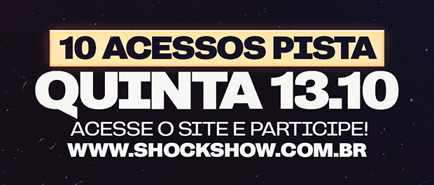 Sorteio de 10 acessos para o show de Wesley Safadão, Pedrinho Pegação e  Calcinha Preta - Promoções - Shock Show